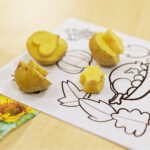 Verschiedene Kartoffelstempel