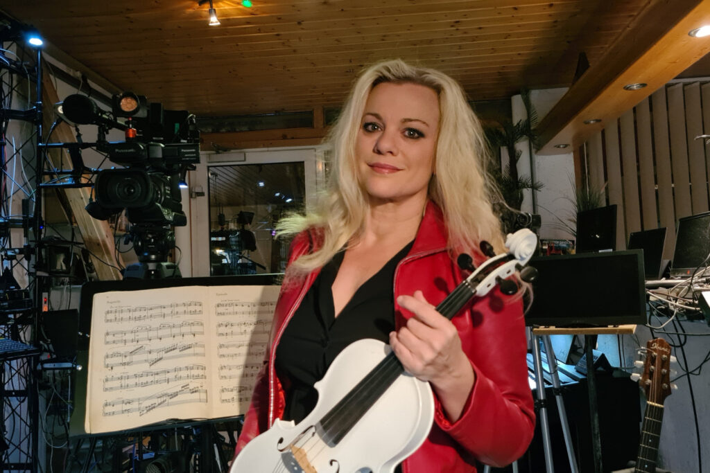 Katrin Wettin im Studio